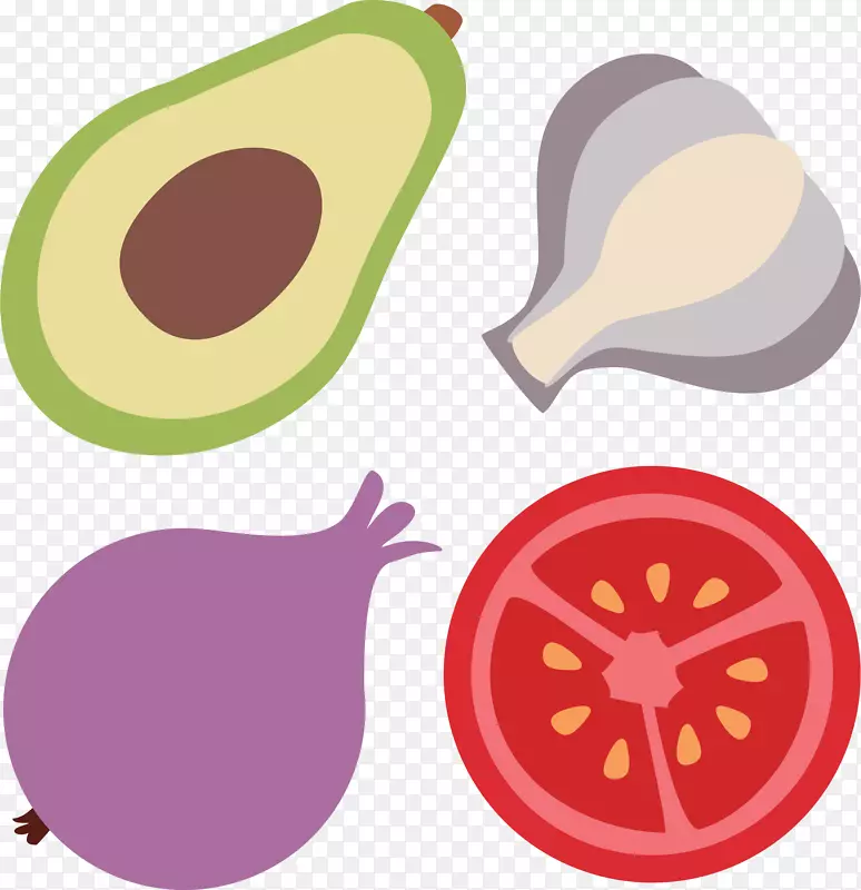 墨西哥菜，水果，鳄梨酱餐厅-水果和蔬菜