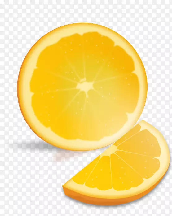 橙汁柠檬片艺术.橘子图片