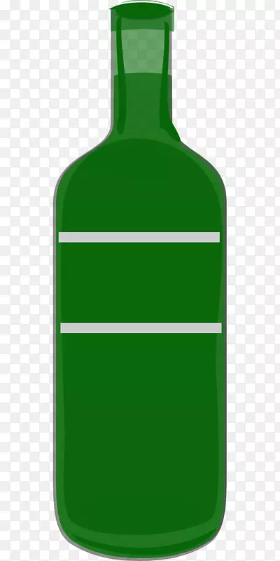 免费提供的酒瓶-绿色玻璃瓶