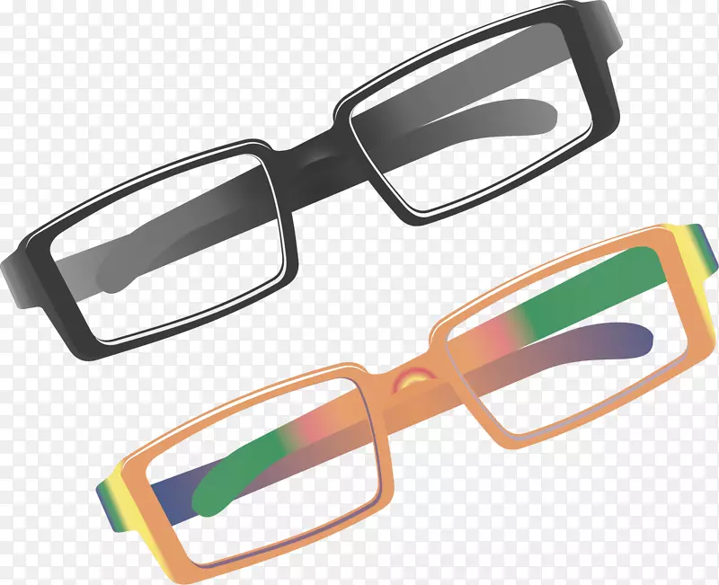 护目镜眼镜近视眼眼镜材料png