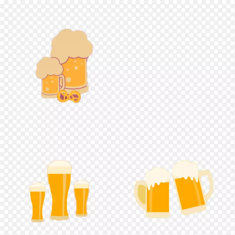 啤酒冠夹艺术.手绘啤酒图案