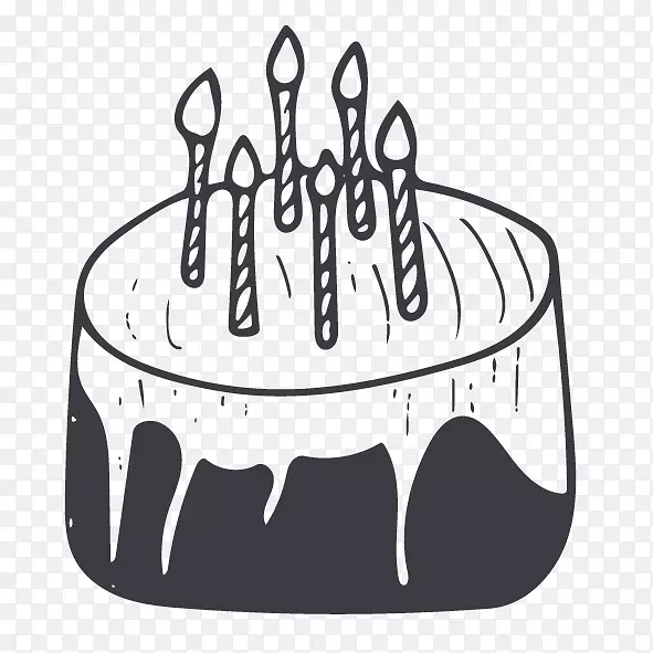 生日蛋糕，黑色森林酒庄，黑色和白色蛋糕