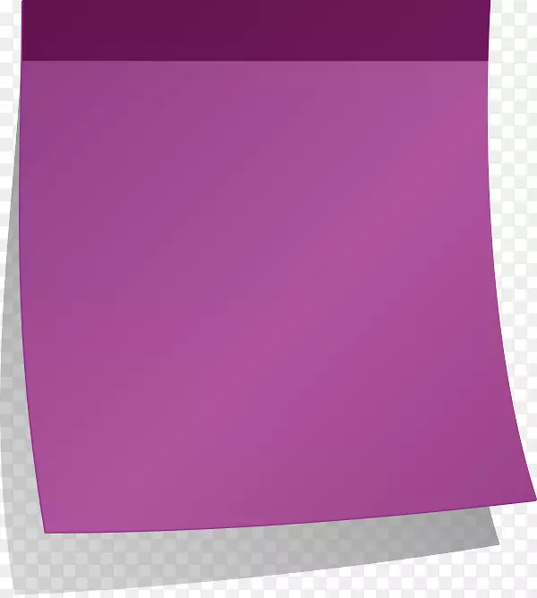 贴纸夹艺术.紫色音符