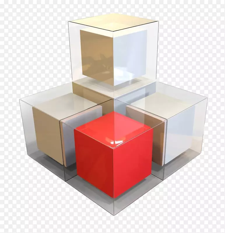 玻璃摄影立方体-玻璃盒盖