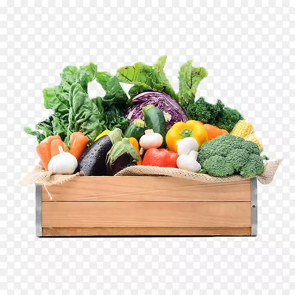 水果蔬菜杂货店食品-蔬菜和水果篮
