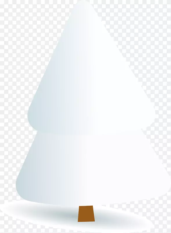 点亮角-白色新鲜圣诞树