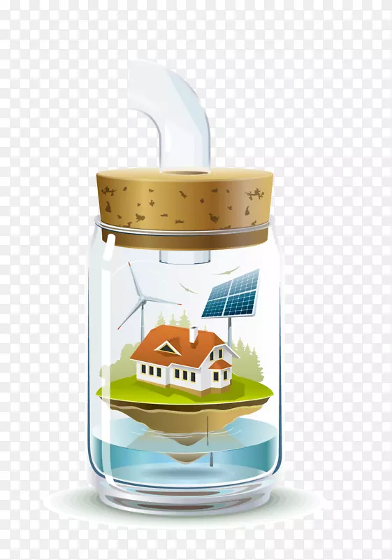 生态系统版税-免费摄影插图-玻璃瓶