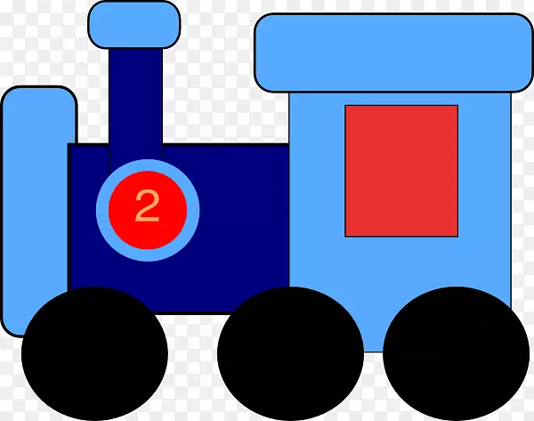 玩具火车和火车装置-免费剪贴画-火车剪贴画