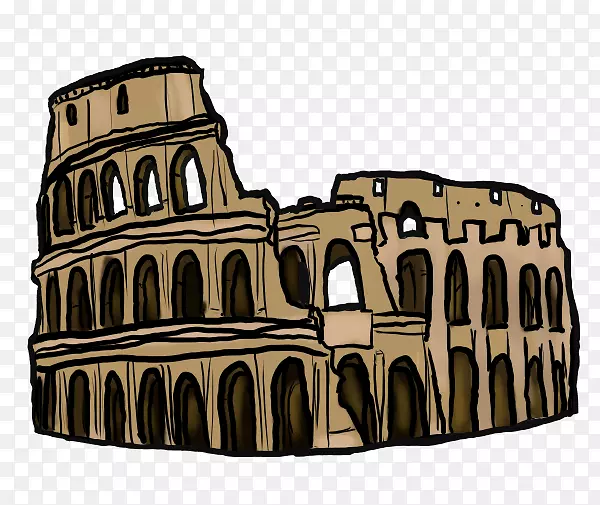 世界古罗马建筑剪贴画罗马奇观罗马剪贴画