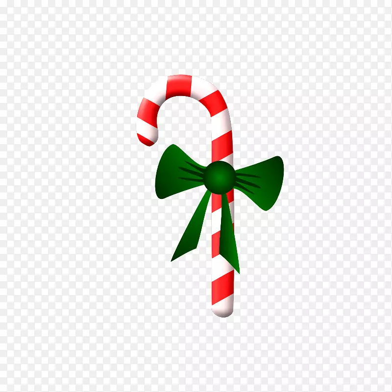 糖果手杖免费内容剪辑艺术-圣诞蝴蝶结剪贴画