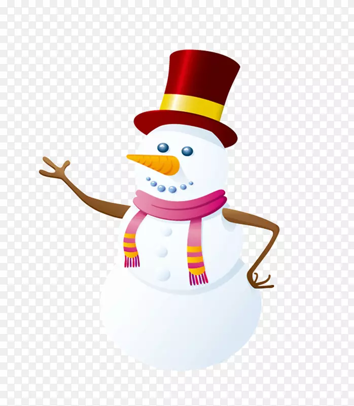 雪人版税-免费剪贴画-可爱的雪人
