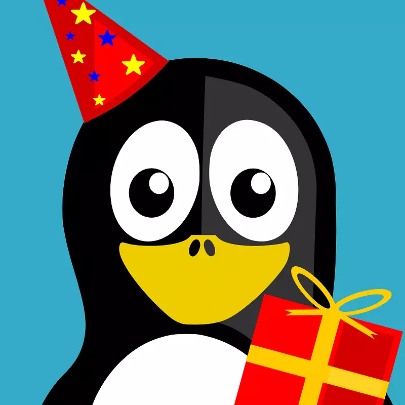 linux内核生日gnu免费开放源码软件-人们的照片