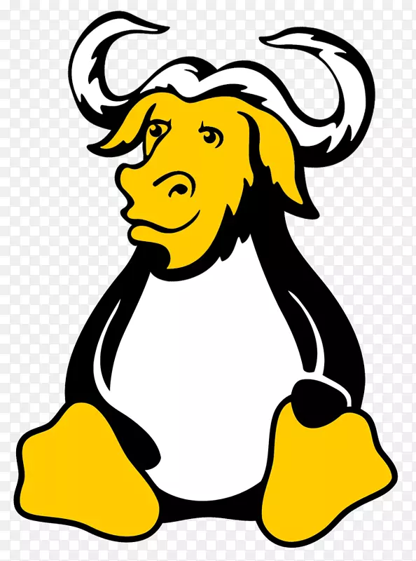 GNU/linux命名争议自由软件tux-酷标志绘制PNG图片素材下载_图片编号538202-PNG素材网