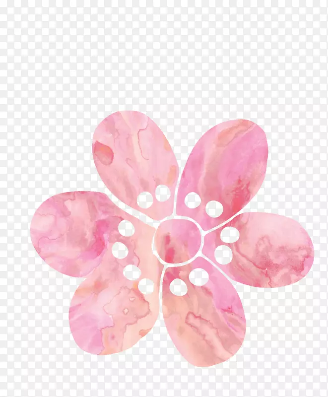 下载剪贴画-粉红色花朵