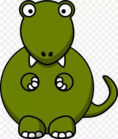 恐龙脚印预订暴龙金牛座-可爱恐龙卡通