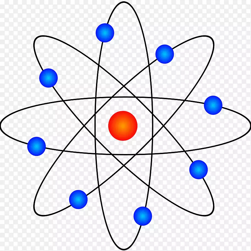 原子理论化学质子玻尔模型-生命科学图片