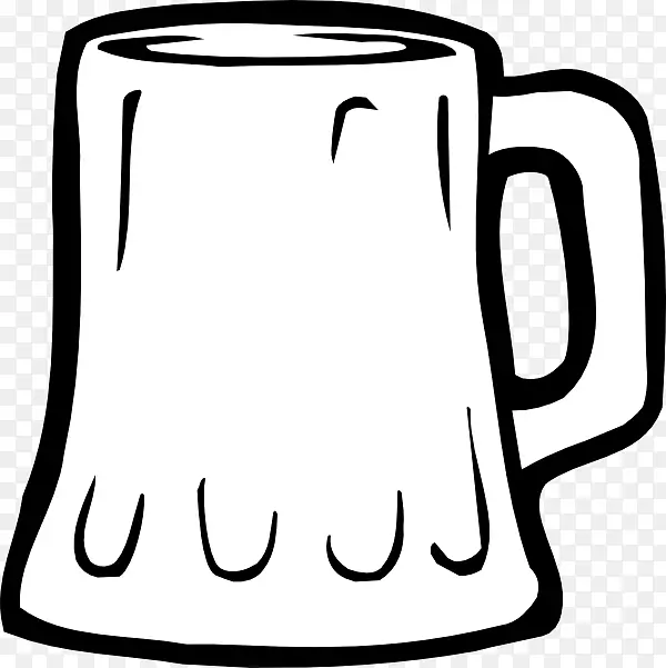 啤酒鸡尾酒蒸馏饮料杯夹艺术卡通啤酒杯
