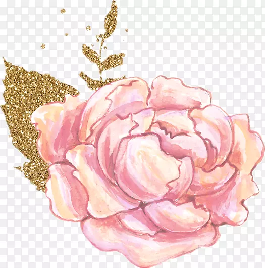 花园玫瑰花下载-彩绘花卉