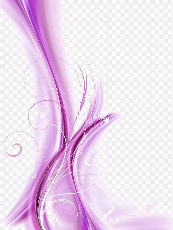 浅紫色曲线下载-粉红色线条