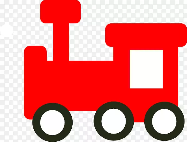火车红色剪贴画-卡通火车图片