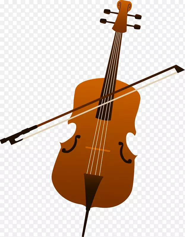 大提琴小提琴低音夹艺术弦乐低音剪辑