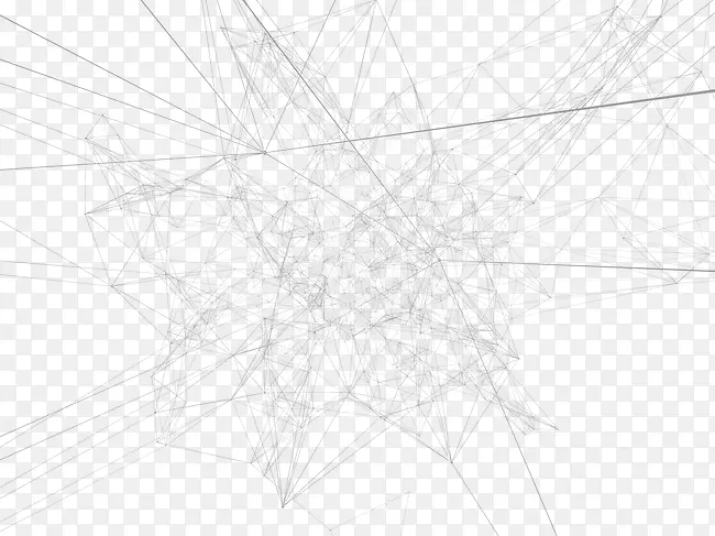 白色对称结构草图.几何线的技术意义