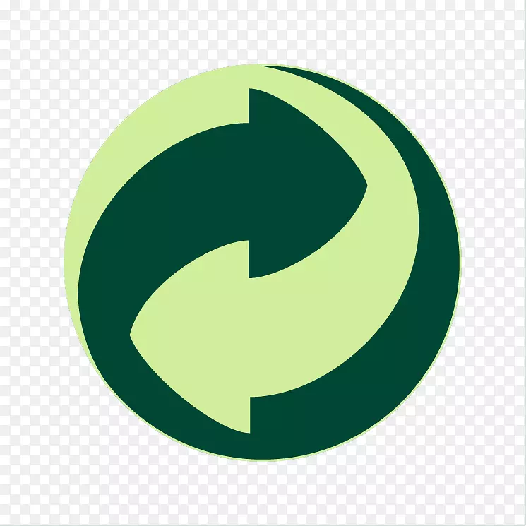 绿点回收标志-减少循环再用标志