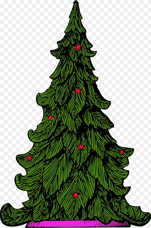 圣诞树剪贴画-棕榈树剪贴画