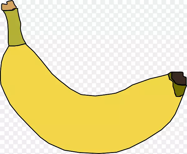 香蕉素描夹艺术.香蕉卡通画