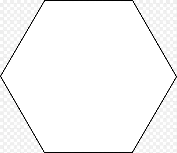 六角分形对称角图案-六边形