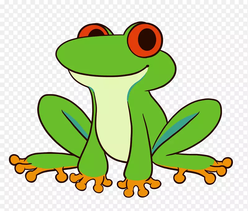 青蛙动画剪辑艺术-青蛙动画