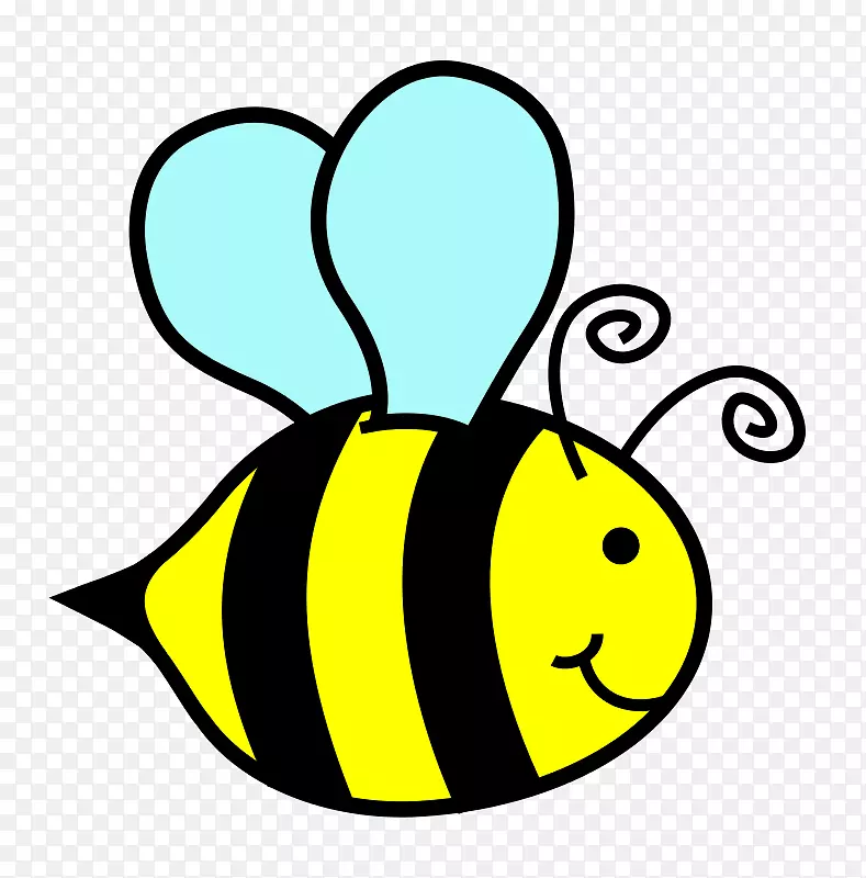 大黄蜂蜜蜂剪贴画卡通大黄蜂