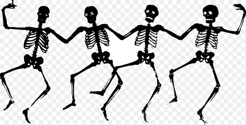 骨骼舞蹈绘图剪辑艺术舞蹈图形