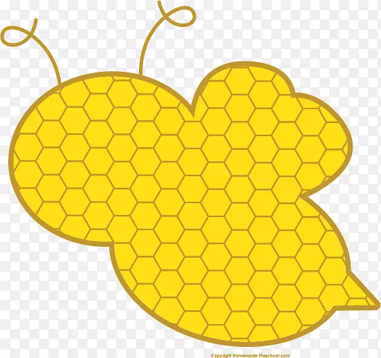 蜂巢蜂夹艺术.蜂巢剪贴画