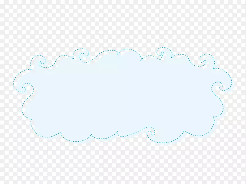 微软蔚蓝天空云计算-免费云剪贴画