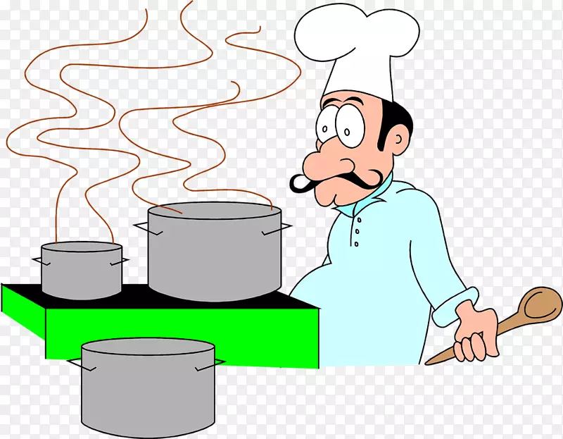 厨师卡通片艺术烹饪图片