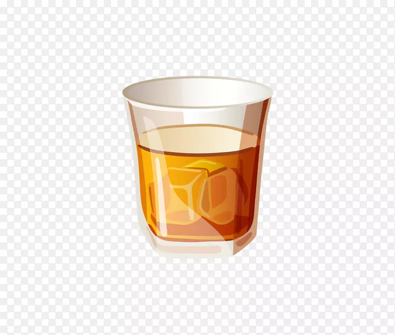 威士忌鸡尾酒茶汁白酒透明玻璃啤酒载体免费下载