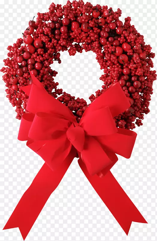 圣诞花环装饰花环圣诞装饰品-花环PNG免费下载