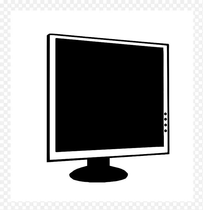 计算机显示器液晶显示剪贴画计算机监视器图像