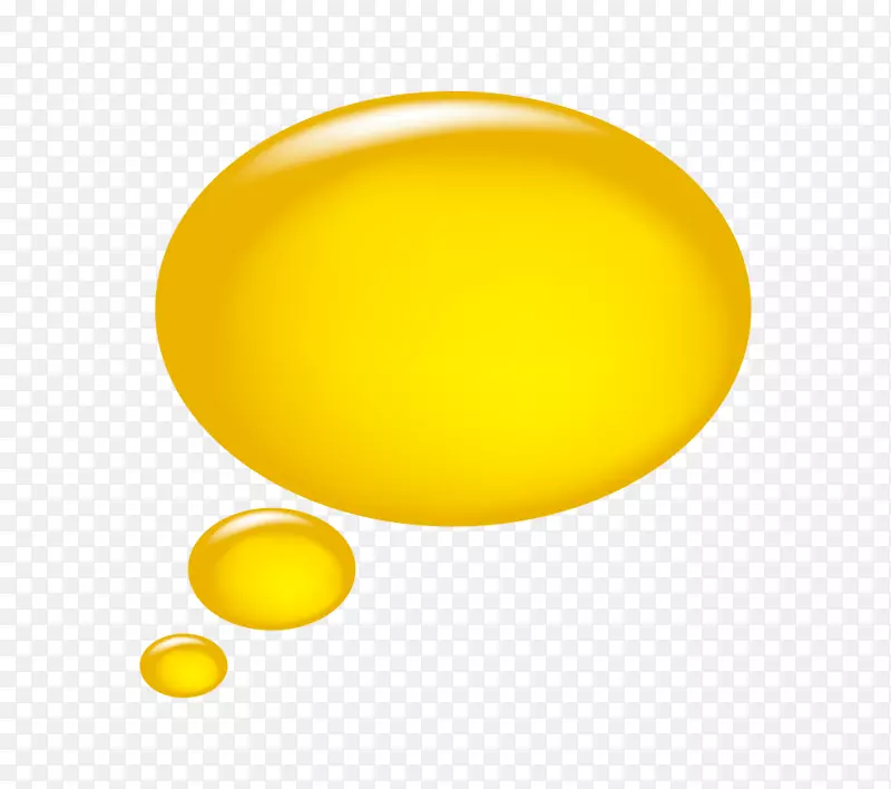 对话框对话-免费对话框黄色png