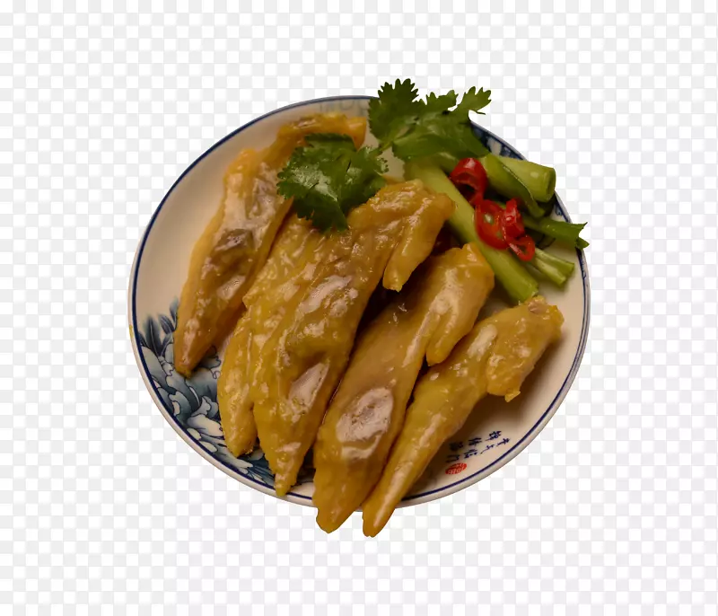 鸡水牛翅食谱亚洲菜-盐烤鸡尖扣夹免费