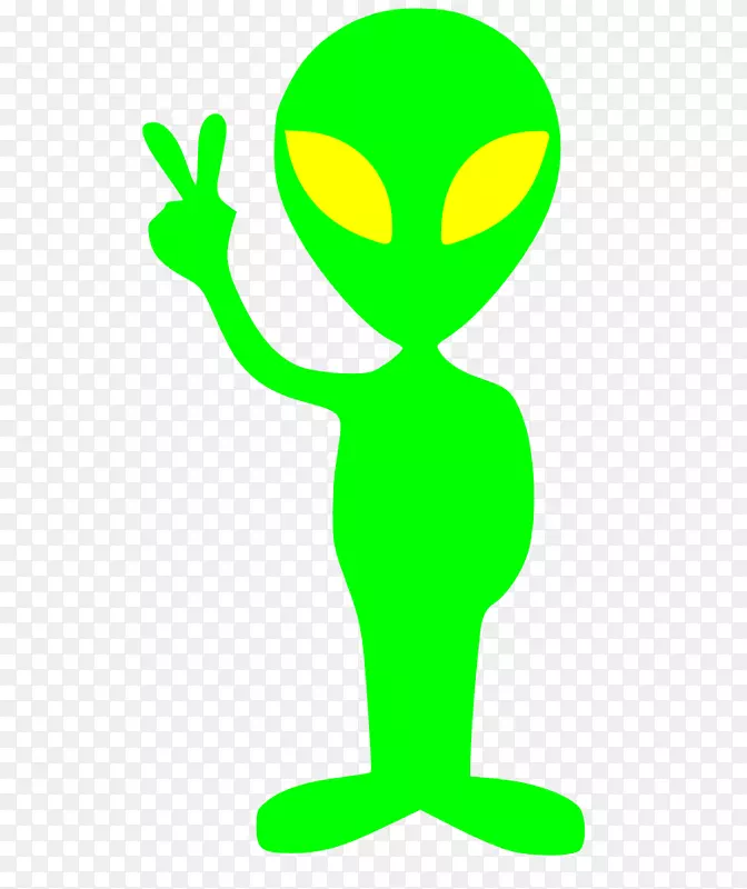 外星生命动画剪辑艺术免费标志图形