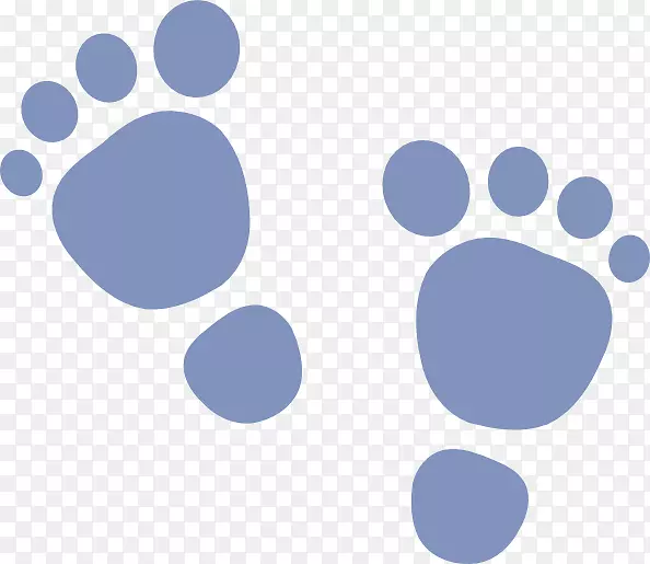 脚印婴儿剪贴画-脚印图像
