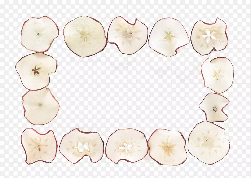 苹果-干燥苹果材料