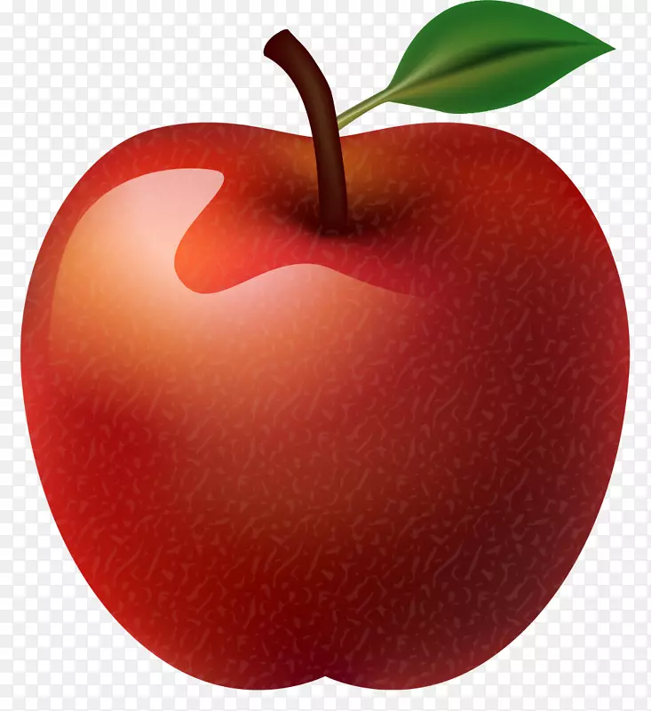 苹果剪贴画.卡通苹果图案