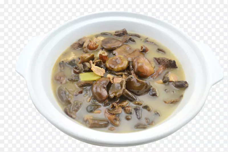 肉汁食品炖素菜.炖蘑菇冷碗图片材料