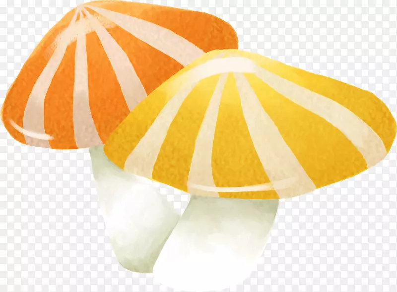 可爱的蘑菇-可爱的创意蘑菇形状手绘