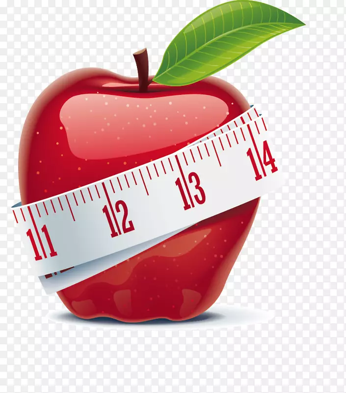 冰沙减肥追踪书：记录每日里程碑，身体健康，体重管理-红苹果