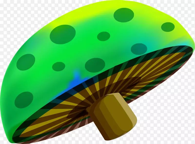 蘑菇绿手漆绿蘑菇