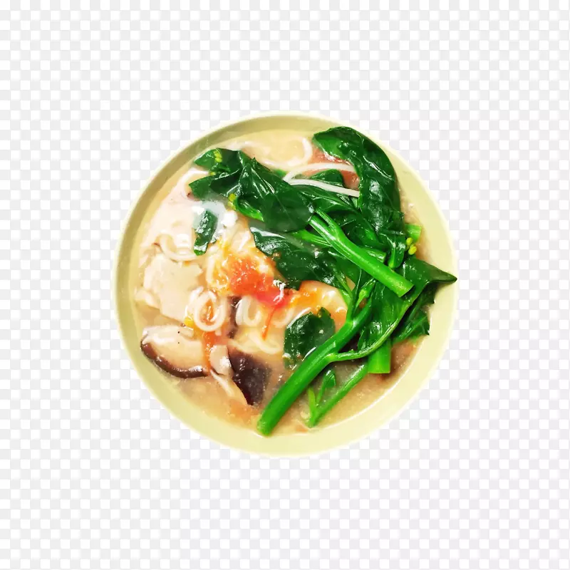 素食面香菇面蔬菜
